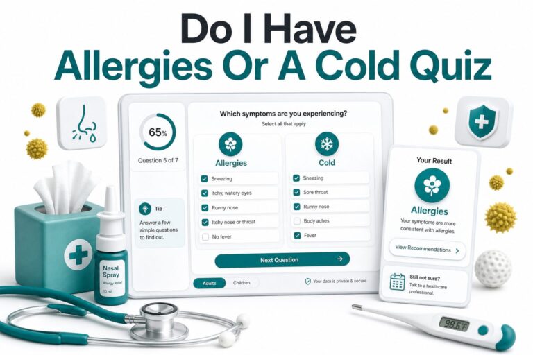 Do I Have Allergies or a Cold? Quiz